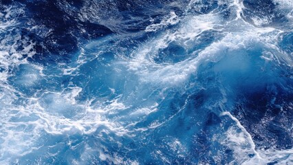 Obraz premium Blue Ocean Waves