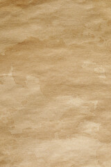 Obraz premium Old brown kraft paper texture with visible stains