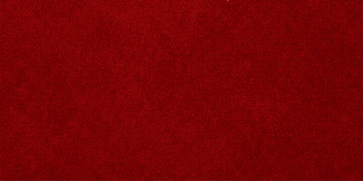 A dark red vintage paper and textured fabric background with a rough grunge pattern on a blank canvas surface for a Christmas textile wallpaper design