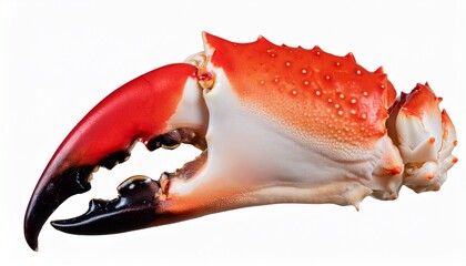 Isolated Seafood Claw A Delicious Fresh Crabmeat Serving Popular In Casual Fine Dining Dishes