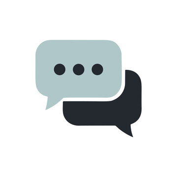 Speech Bubbles Communication Message Illustration.