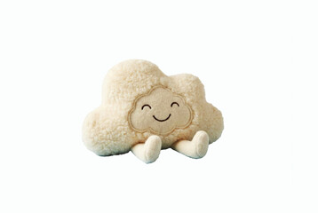 Cute Smiling Cloud Plush Toy for Kids Decoration