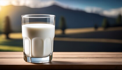 Glass Of Milk Ai Genrative