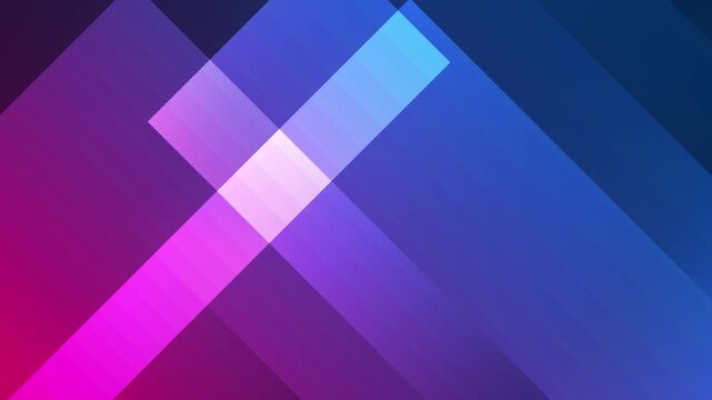 abstract animated background with blue pink square shapes and gradient layers creating modern geometric motion graphics, ideal for ads, design creative, digital art, or elegant corporate themes