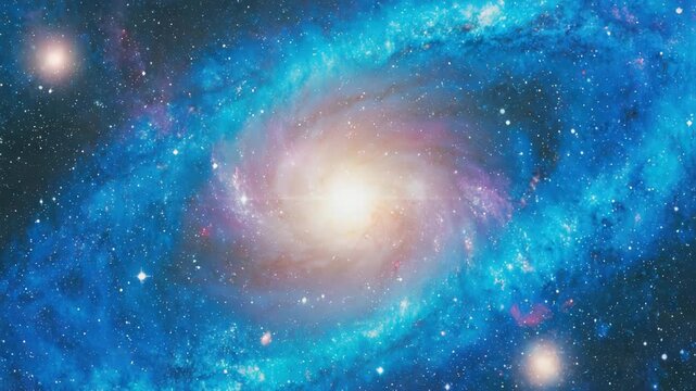 Milky Way Galaxy in Space