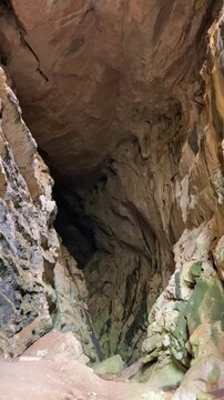 Hiking to Montejaque dam (Presa de Montejaque) and Hundidero cave (Cueva del Hundidero) in the province of Malaga, Andalusia, Spain