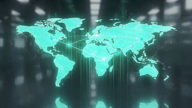 World Map and Globe Visualization