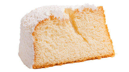 Fototapeta premium Angel Food Cake Slice
