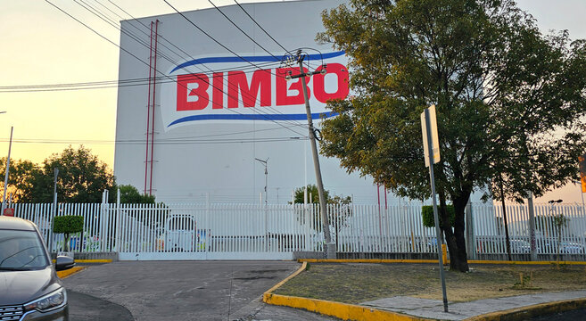 Mexico City, Mexico - Jan 8, 2026: Bimbo is the world's largest baking company, originally from Mexico, which produces and distributes a wide variety of bakery products, pastries, snacks and sweets