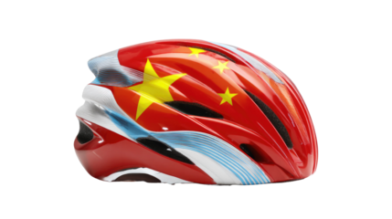China Flag Bicycle Helmet