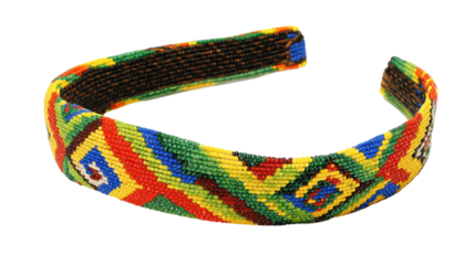 Colorful Beaded Headband