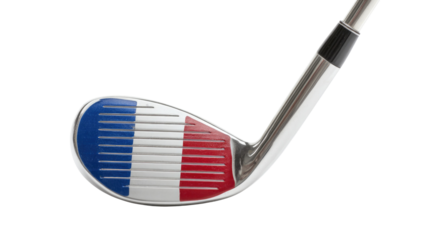 Golf Club with French Flag