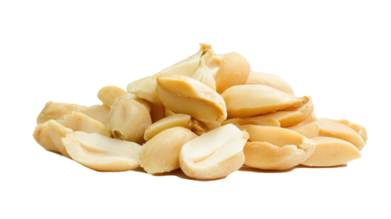 Pile of Shelled Peanuts