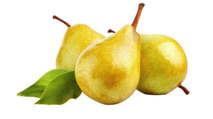 Three Yellow Pears
