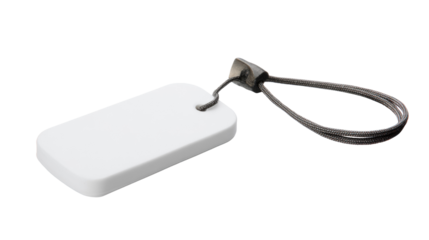 White Label with String