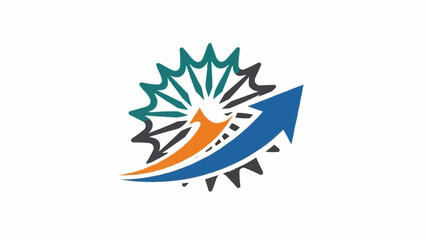 Obraz premium Colorful Arrow Graphic Design Element.