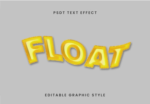 Wavy Inflated Text Effect 