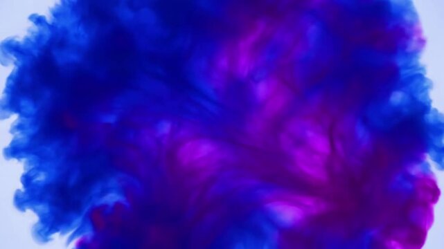 Psychedelic Dye Aura Dynamic interaction of multiple high-contrast dyes in fluid, generating a constantly shifting, psychedelic halo that pulses and flows from within the color blend.