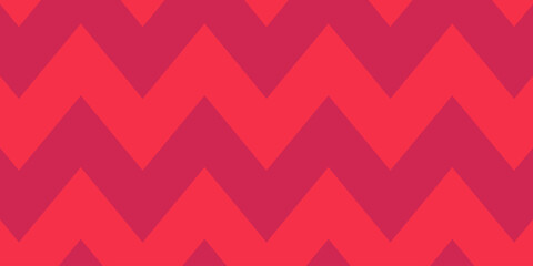 Vibrant red chevron seamless design