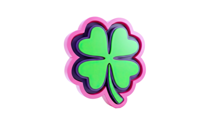 Layered Four-Leaf Clover Decoration