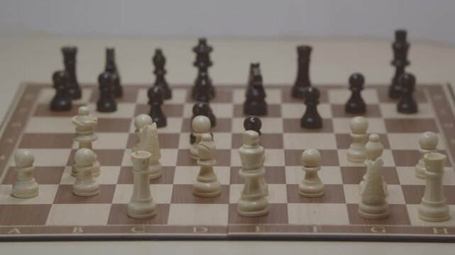 Standard piece development during the Grob's Attack. White improves his position by developing his rook on c1 to create pressure along the c-file.