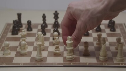 A strategic move to reinforce the pawn structure in the Grob's Attack. A player solidifies the aggressive kingside expansion to prevent black's counterplay.