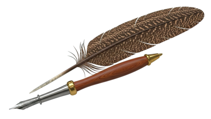 Feather and Fountain Pen
