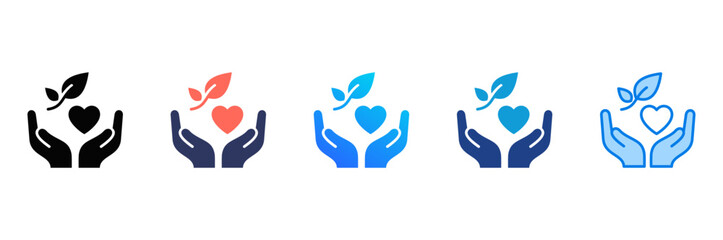 Fototapeta premium Acceptance Consistent and versatile vector icons illustrating essential concepts in various styles