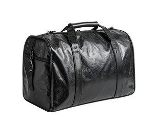 Naklejka premium black bag isolated on white