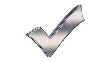 Metallic Check Mark