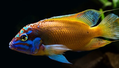 Jaguar Cichlid Or Parachromis Managuensis