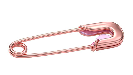Rose Gold Safety Pin