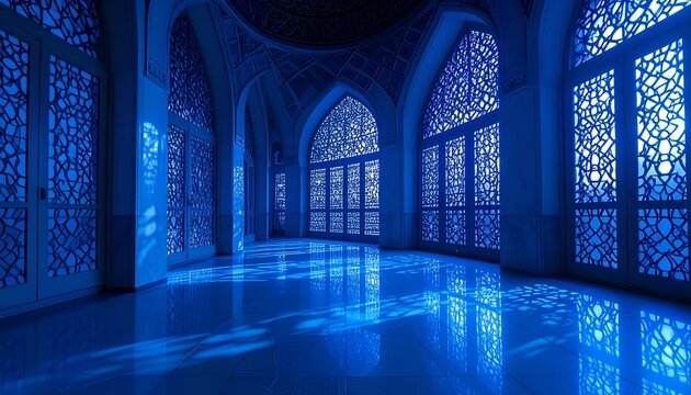 Blue hall