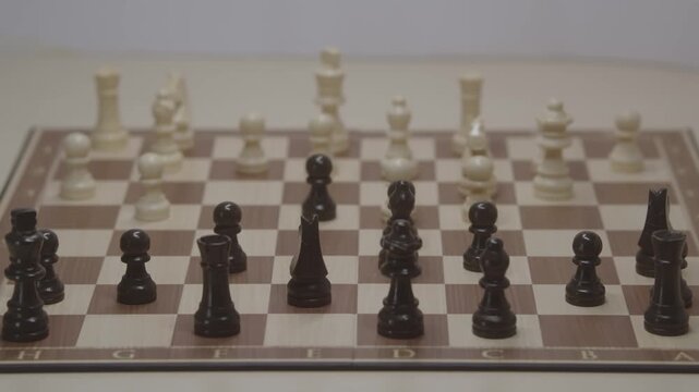 Standard piece development during the Grob's Attack. Developing the black knight to a6, to bring it into play and develop a strategic plan to respond to the white player.