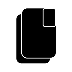 mobile phone with blank screen