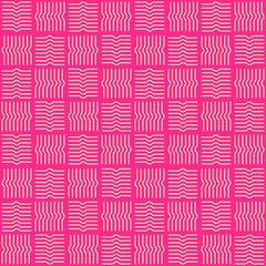 Abstract Lines Vector Seamless Pattern