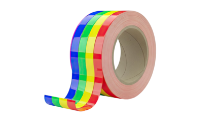 Roll of Rainbow Pride Tape