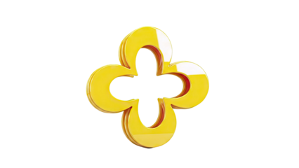 Yellow Clover Symbol