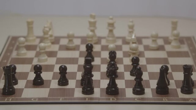 Standard piece development during the Grob's Attack. Developing the black knight on e2, to bring it into play and move it closer to the center, where it will create more danger for white.