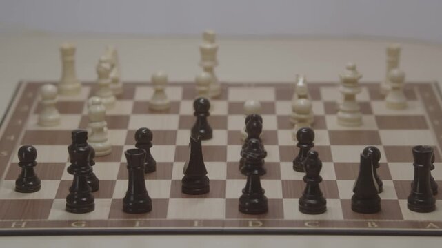 Standard piece development during the Grob's Attack. Developing the black pawn to f6 to bring it into play against the white bishop's attack.