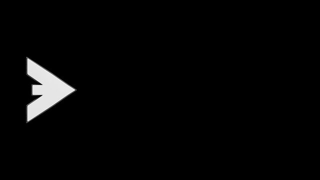 3D Arrow | Alpha Channel