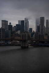 Fototapeta premium New York City at dusk