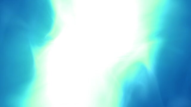 Burning Blue Flares Loop Center Animation Abstract Background