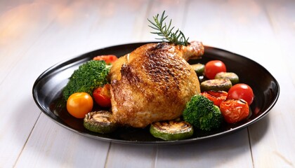 Grilled Chicken With Vegetables