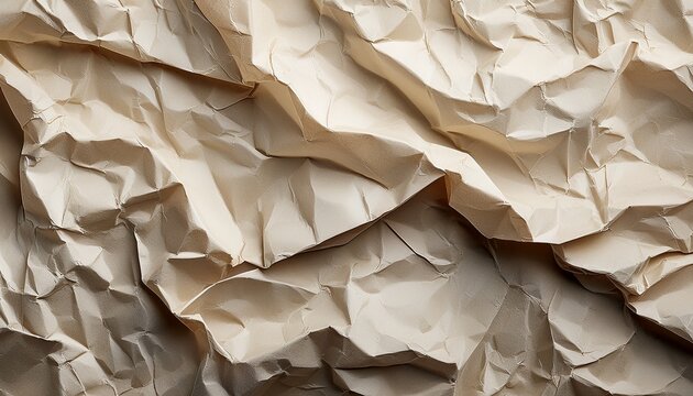 Textura De Papel Arrugado