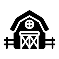 barn Solid icon © ilham