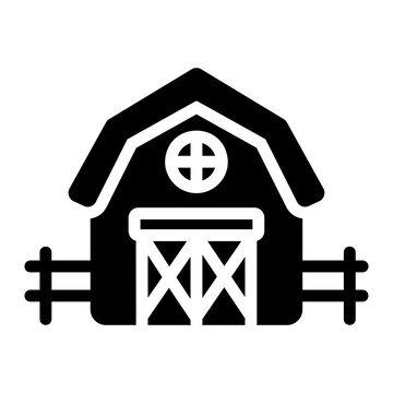barn Solid icon