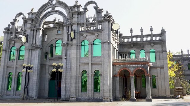 DaYuChunQiu Cultural Park architectural complex in Shangqiu City, Henan Province, China 