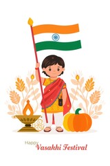 Celebrating vasakhi festival with national pride