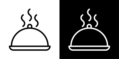 Fototapeta premium Cooking icon representing meal preparation, Ramadan cooking, iftar food making, home kitchen activity, and cultural tradition.